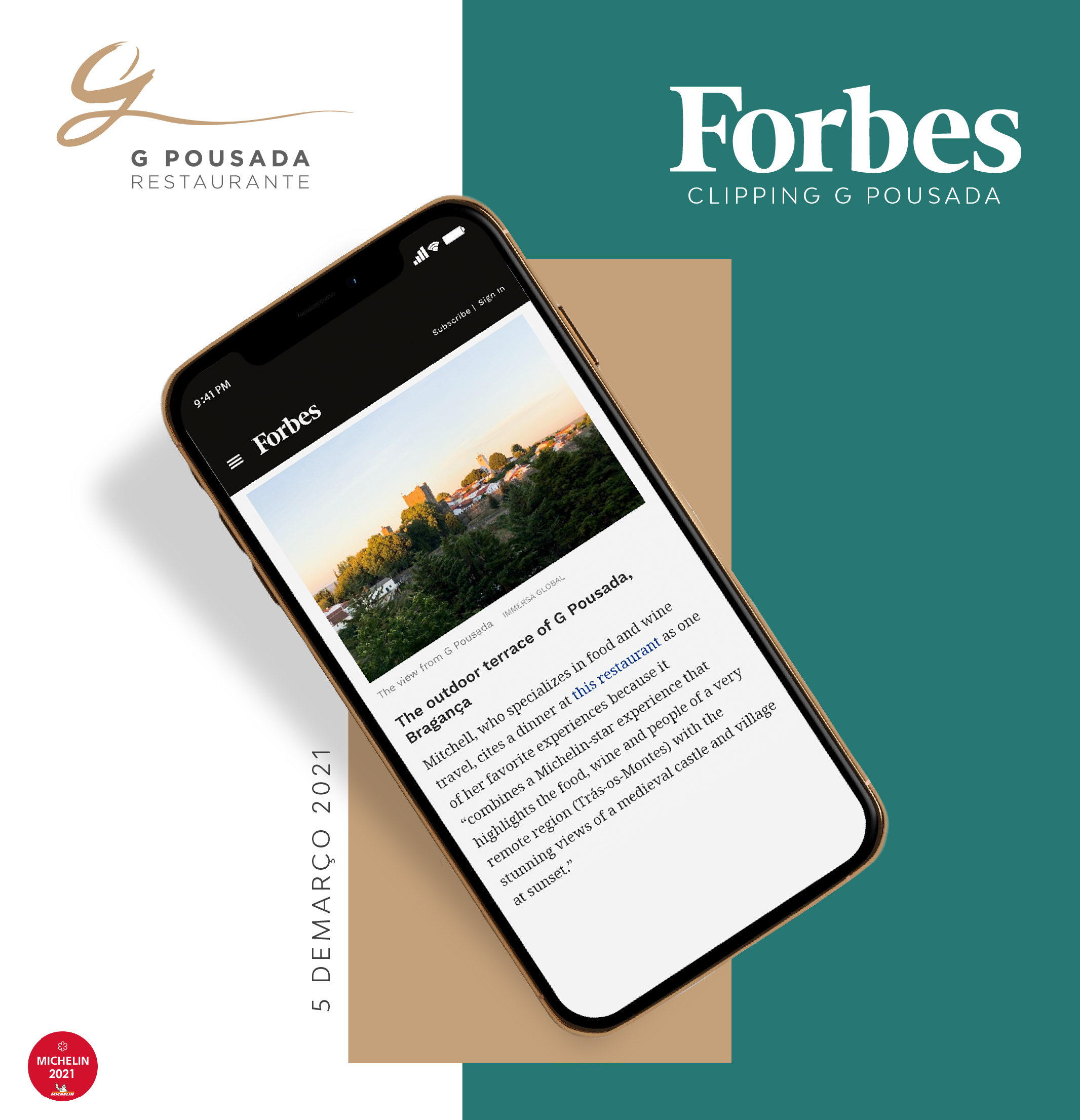 Clipping G Pousada – Forbes